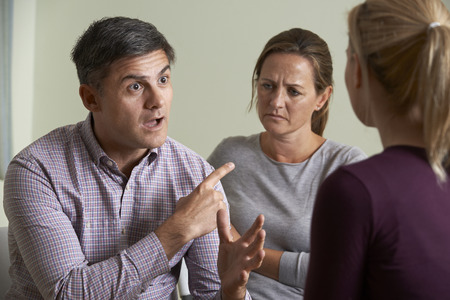 Couple Discussing Problems With Relationship Counsellor