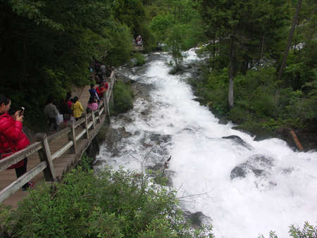 flowing riverのeditorial素材