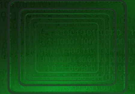 Abstract green screen space,   3d illustrationの写真素材