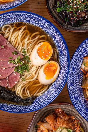 Assorted ramen noodle soup set