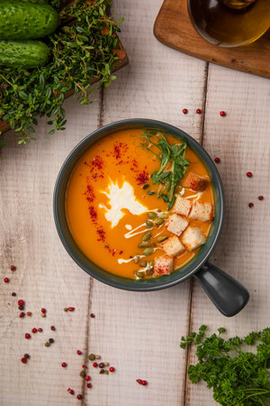 Vegetarian sushi rolls with cucumberの写真素材