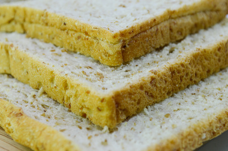 Slices whole wheat bread