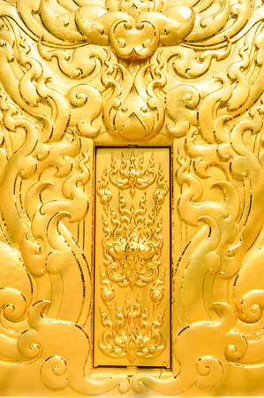 Chiang Rai, Thailand - April 4, 2017 : Wat Rong Khun or White Temple, designed and constructed by Chalermchai Kositpipat.のeditorial素材