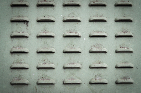 Air ventilation window of electrical cabinetの写真素材