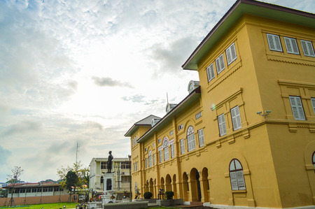 Stock Photo - Chiang Rai, Thailand - April 14, 2017 : Classic style Chiang Rai City Hallのeditorial素材