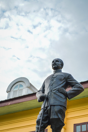 Chiang Rai, Thailand - April 14, 2017 : Classic style Chiang Rai City Hall, King Rama 5のeditorial素材