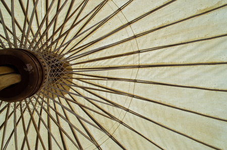 The part of Thai traditional umbrella, use as backgroundの写真素材