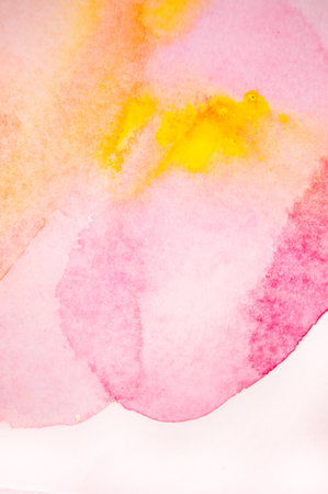 Beautiful abstract watercolor on paper textureの写真素材