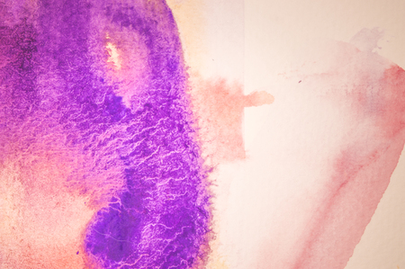 Abstract watercolor on paper textureの写真素材