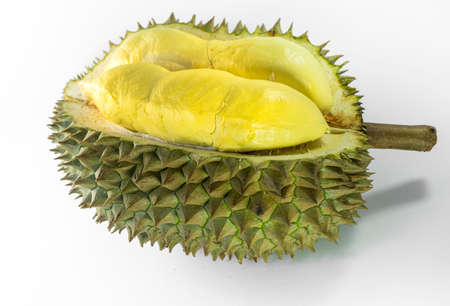 Durian, tropical fruit containing a creamy pulp and had fetid smell.