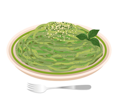 Genovese Spaghettiãのイラスト素材