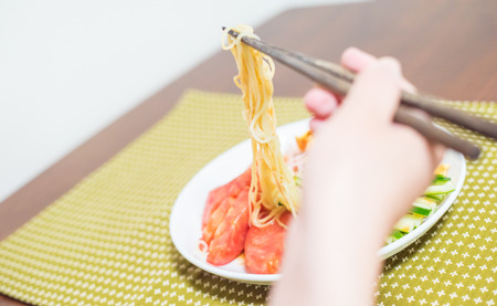 Hiyashi Ramenの写真素材
