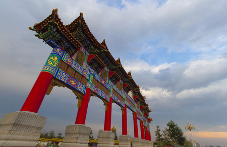 Decorated archwayの写真素材