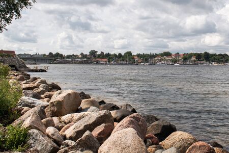 Beautiful view near Roskilde, Denmarkの写真素材