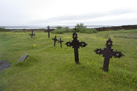 old graves, Nesseby Norway