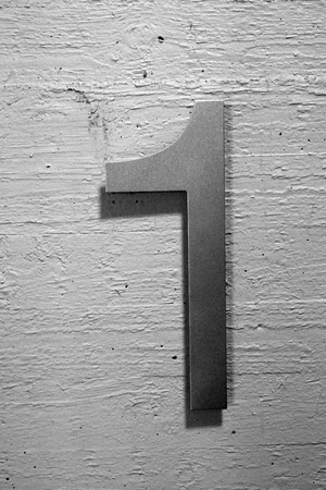number 1の写真素材