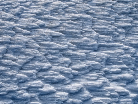 natural icy snow surface textured background