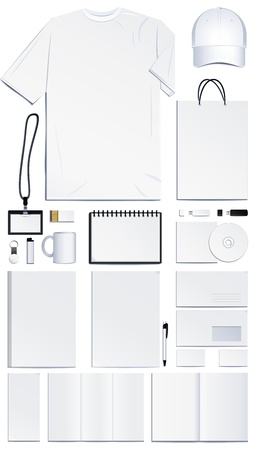 Corporate identity templates. Vector illustrationのイラスト素材