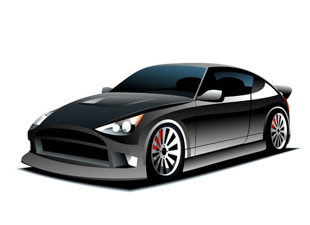 Concept carのイラスト素材