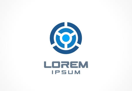 Icon design element  Abstract idea for business company  Finance, communication, technology, science and medical concepts  Pictogram for corporate identity template  Stock Illustration  Vector  のイラスト素材