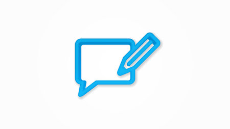 message, chat, speech bubble, talk, dialog realistic icon. 3d vector illustration. Isolated line color pictogram. Transparent shadowsのイラスト素材