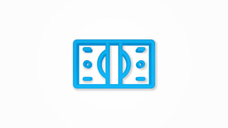 banking, money bundle, dollar banknotes realistic icon. 3d vector illustration. Isolated line color pictogram. Transparent shadowsのイラスト素材