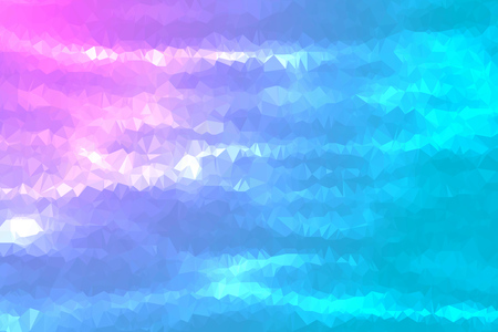 High resolution illustration based on colorful trianglesのイラスト素材