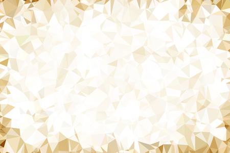 High resolution illustration based on colorful trianglesのイラスト素材