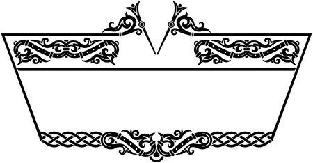 Vector ornament frame.のイラスト素材