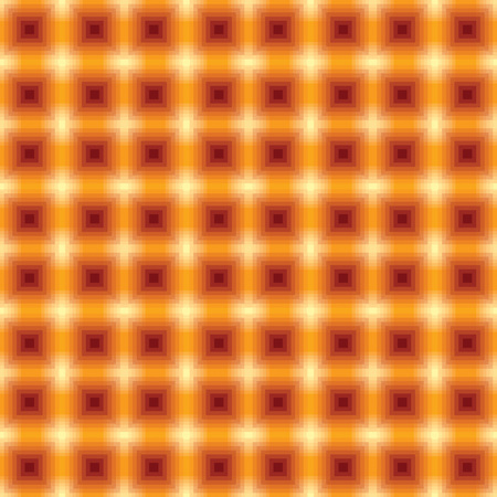 Abstract vector geometric background seamless pattern. Blurred red and orange squares on beige background. Can be used as background for web page etcのイラスト素材