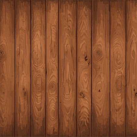 Old wooden plank texture background. vector illustrationのイラスト素材