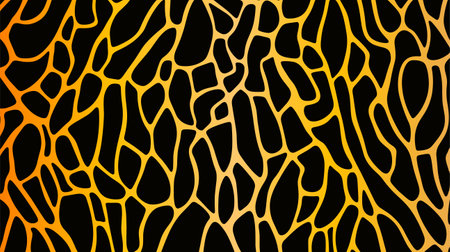 Wild animal skin abstract vector fur pattern backgroundのイラスト素材