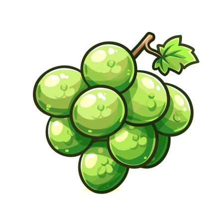 Vector grape iconのイラスト素材