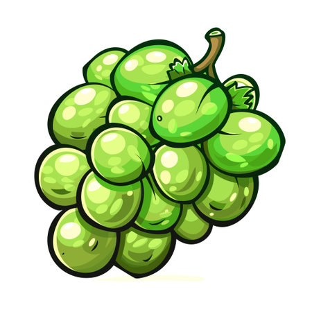 Vector grape iconのイラスト素材
