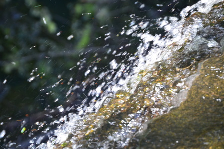 connecticut scenery of waterfallの写真素材