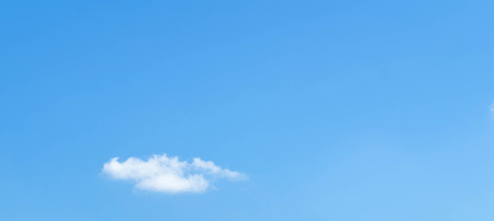 white cloud and blue skyの写真素材
