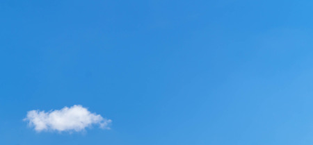 white cloud and blue skyの写真素材