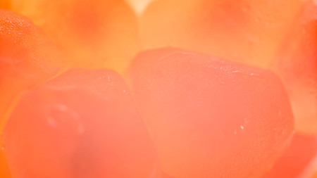 pomegranate detail closeup. natural backgroundの写真素材