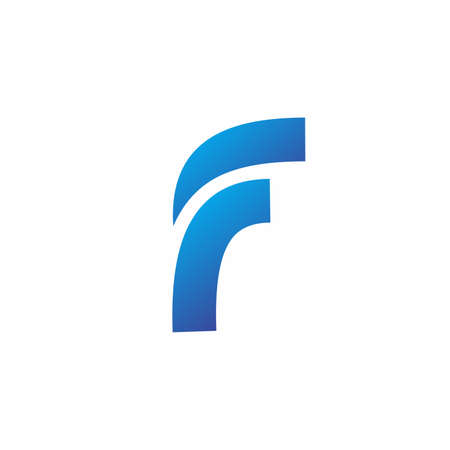 letter F logo vector  symbol F abstract. vector of alphabetのイラスト素材