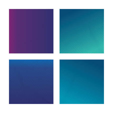 background with wavy lines texture in gradient blue colorのイラスト素材