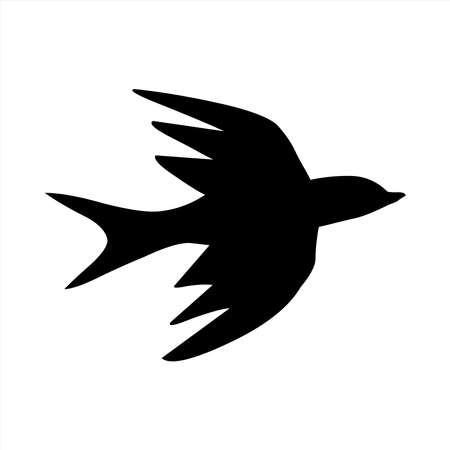 Bird vector, bird icon vector, vector illustration.のイラスト素材