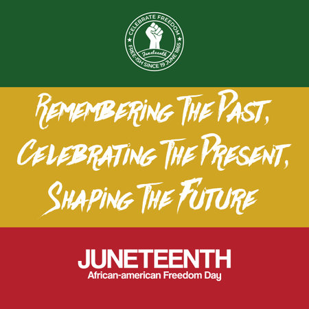 Juneteenth Celebration: Embracing Freedom and Unityのイラスト素材