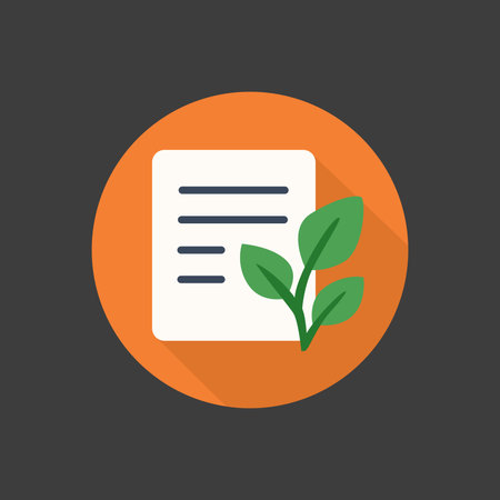 Agreement icon, vector illustration. Flat design style with long shadow,eps10のイラスト素材