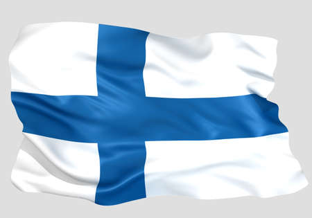 Finland flagの写真素材
