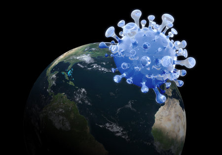 Corona Infectionsの写真素材