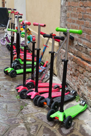 Kid's Parking Lotの写真素材