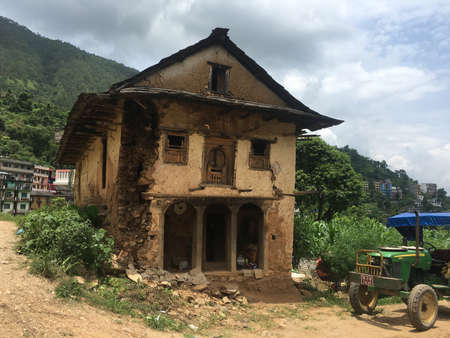 An old traditional house.の写真素材