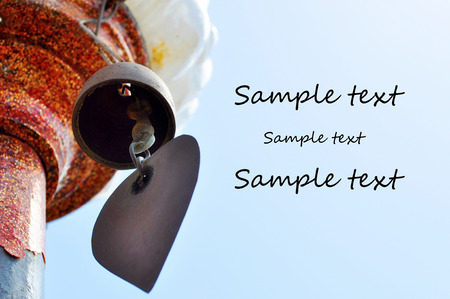 Buddhist bellの写真素材