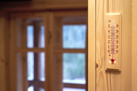 thermometer in the room