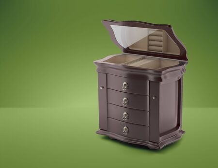 Furniture in neoclassical 3d render.の写真素材